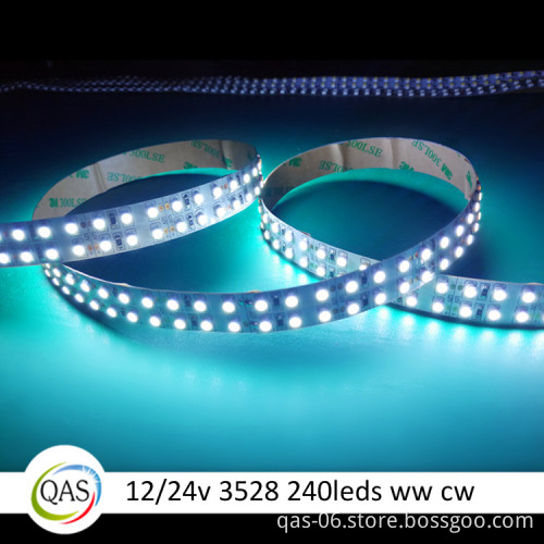 3528 240 LED CRI 90 2700K Warm White Strip Light Bulbs